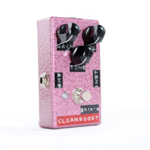 Shin's Music Clean Boost Pedal in Vintage Raspberry - Image 2