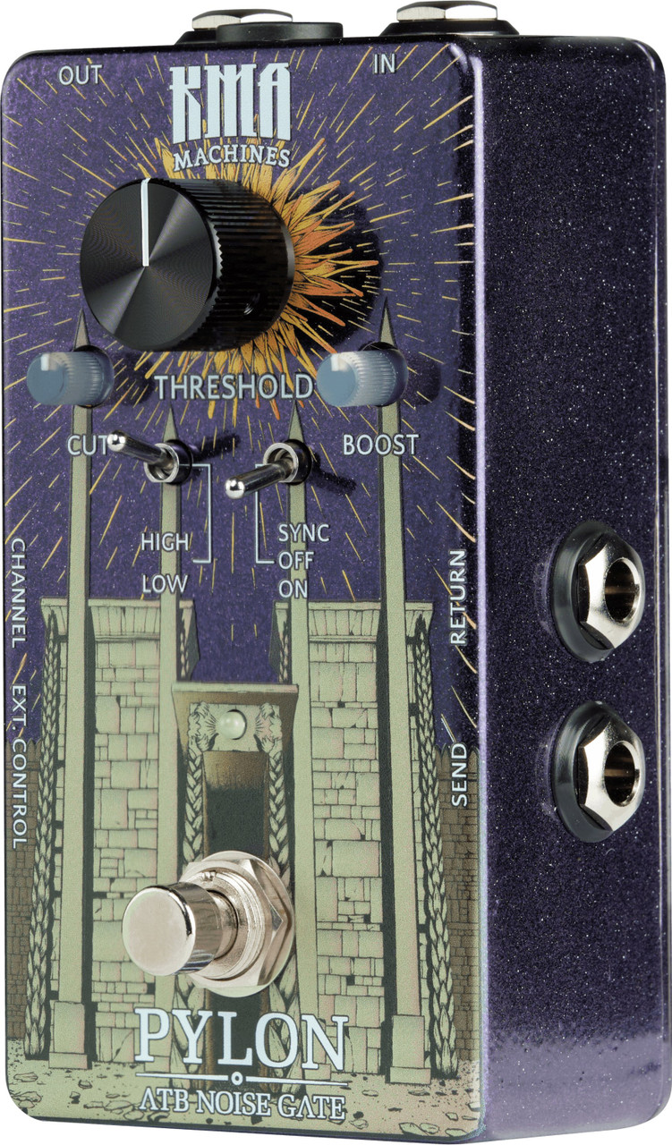 KMA Machines Pylon Active Transformer Boost Noise Gate Pedal - Image 5