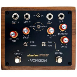 Vongon Ultrasheer Stereo Pitch Vibrato and Reverb Pedal - Image 4
