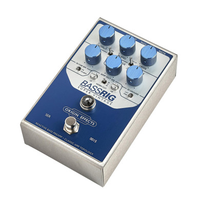 Origin Effects BassRIG Super Vintage Bass Overdrive & Preamp Pedal