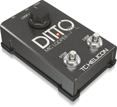 TC Helicon Ditto Mic Looper Pedal