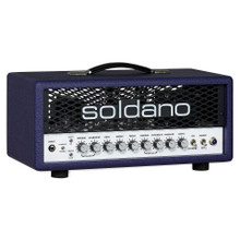 Soldano Super Lead Overdrive SLO-30 30W Amp Head with Custom Purple Tolex - Image 3