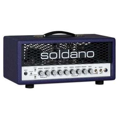 Soldano Super Lead Overdrive SLO-30 30W Amp Head with Custom Purple Tolex - Image 4