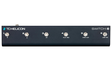 TC Helicon Switch 6 - 6-Button Footswitch