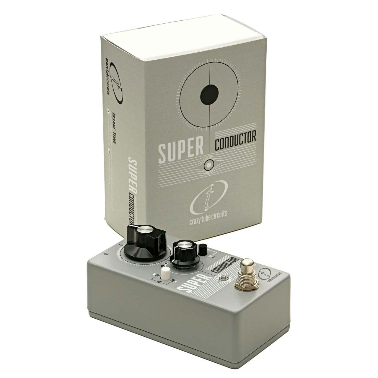 Crazy Tube Circuits Super Conductor Multi-Mode Analogue Boost Pedal - Image 5