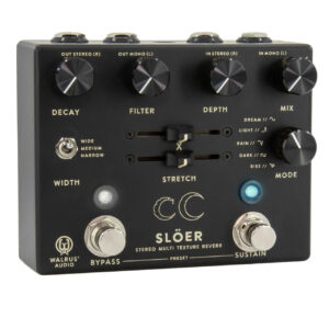 Walrus Audio Slöer Stereo Ambient Reverb Pedal in Black - Image 5