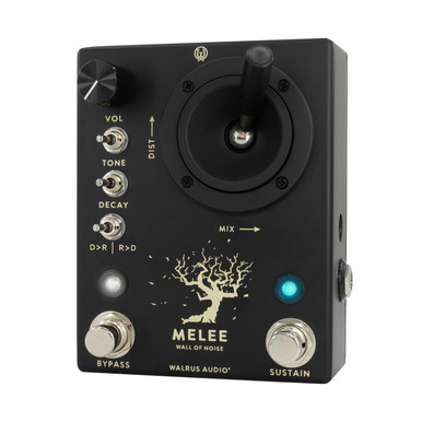 Walrus Audio Melee Reverb Distortion in Black