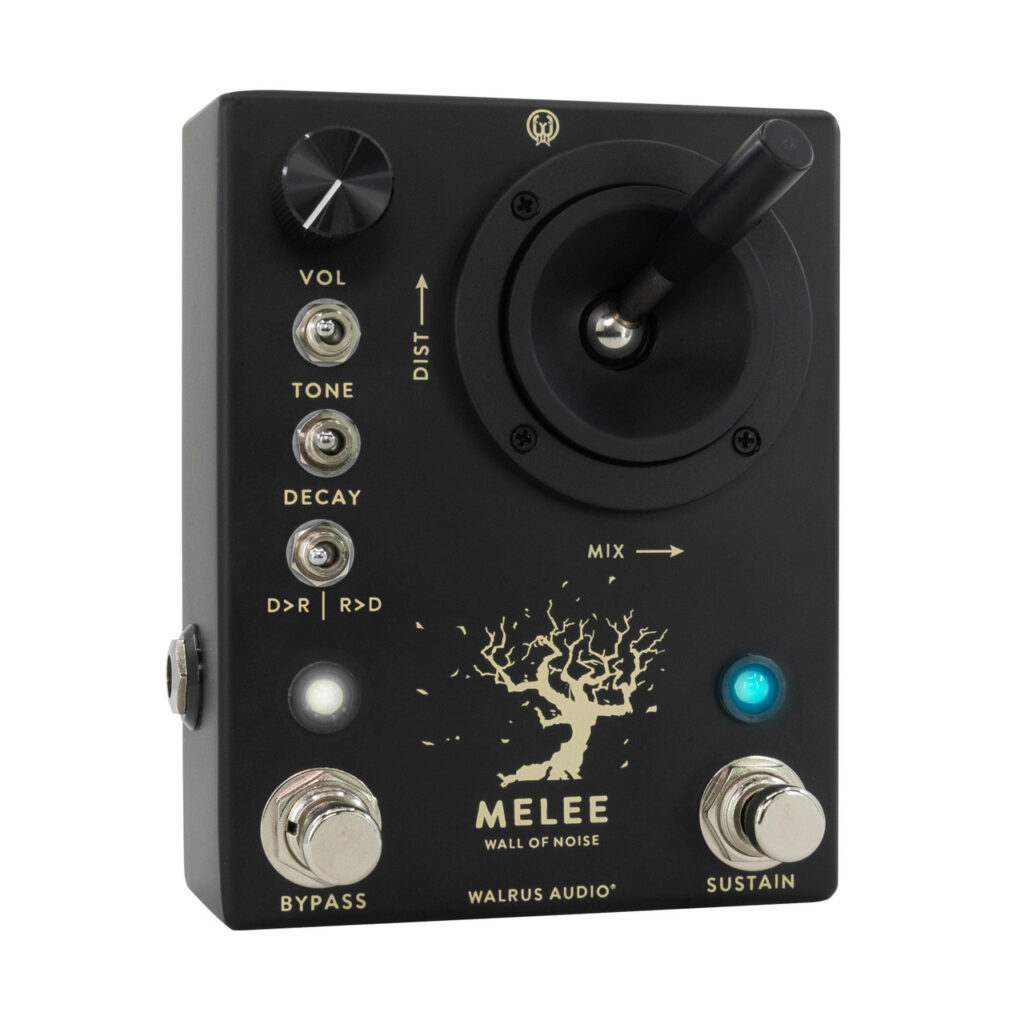 Walrus Audio Melee Reverb Distortion in Black