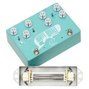 Crazy Tube Circuits White Whale Analog Spring Reverb with Tremolo FX Pedal - Image 6