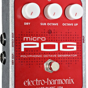 Electro Harmonix Micro Pog Octave Guitar Effects Pedal - Image 5