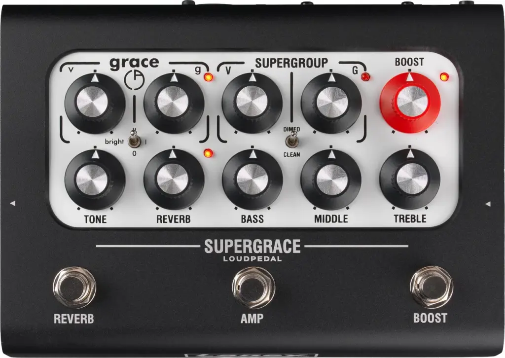 Laney Black Country Customs Supergrace Loudpedal Billy Corgan 60W Guitar Amp Pedal