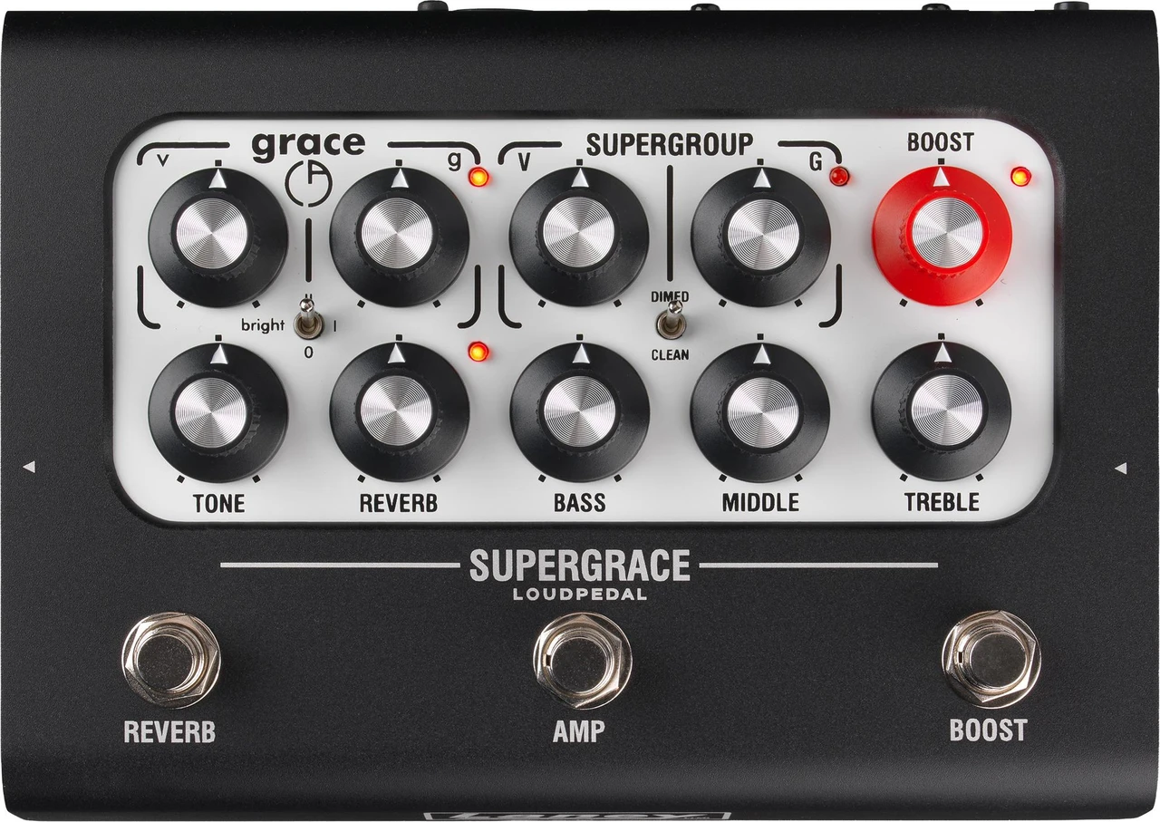Laney Black Country Customs Supergrace Loudpedal Billy Corgan 60W Guitar Amp Pedal - Image 2
