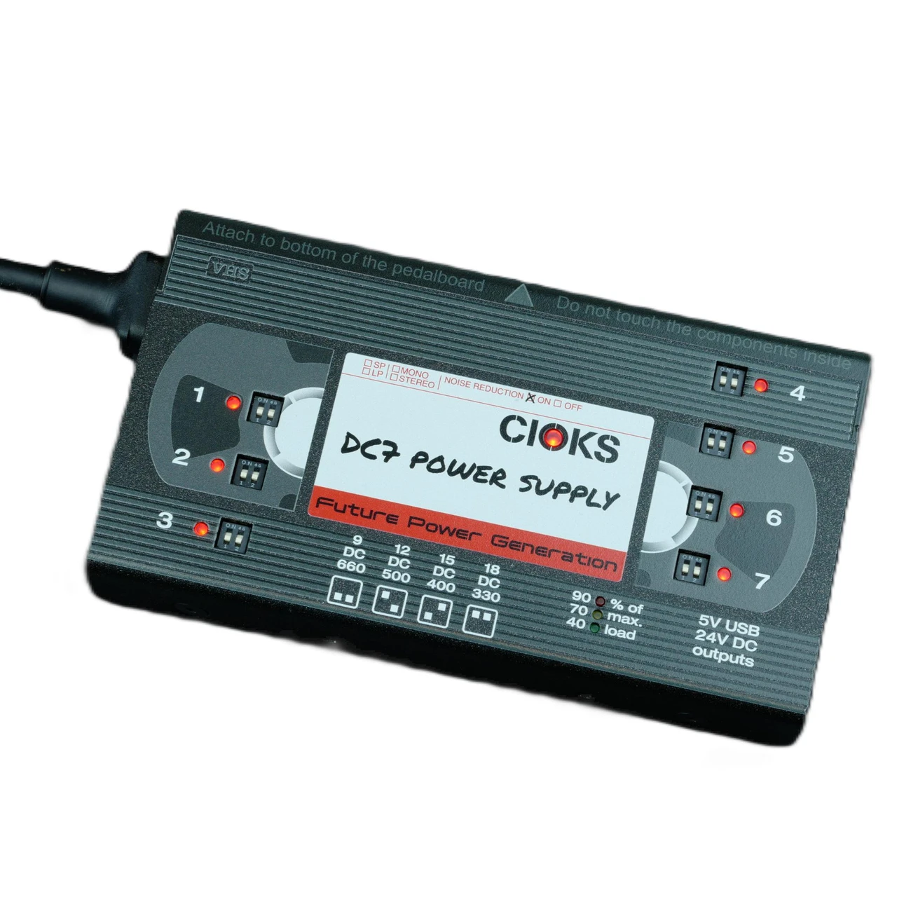 Cioks DC7 VHS Tape Limited Edition Pedal Power Supply - Image 2