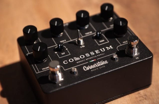 Cornerstone Colosseum Dual Overdrive Pedal in Black