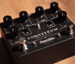 Cornerstone Colosseum Dual Overdrive Pedal in Black - Image 2
