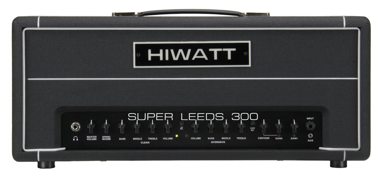 Hiwatt Super Leeds 300w Amplifier Head with Spring Reverb