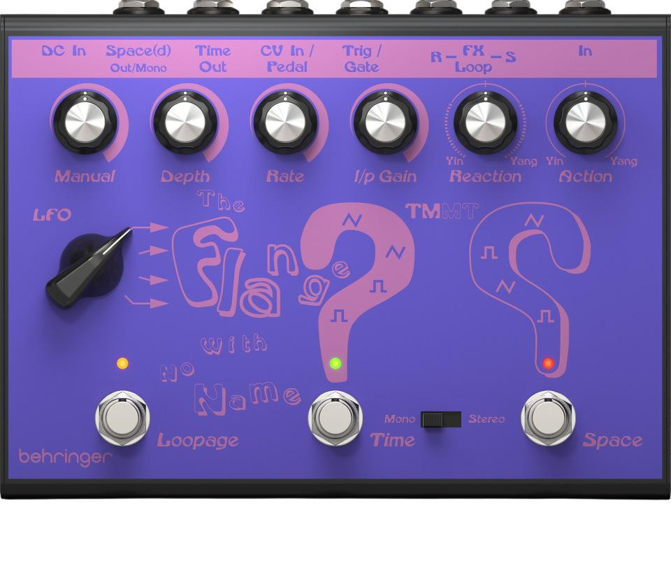 Behringer THE FLANGE WITH NO NAME Flanger Pedal