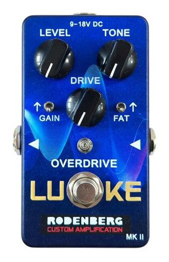 Rodenberg Steve Lukather Signature Overdrive Pedal MKII