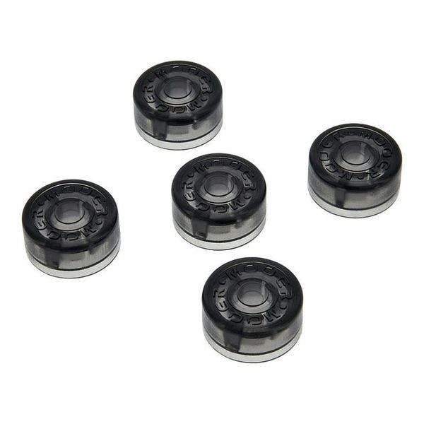 Mooer Guitar Pedal Footswitch Topper 5-Pack, Black