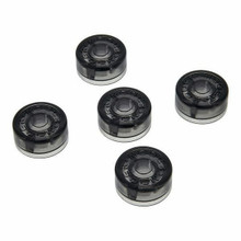 Mooer Guitar Pedal Footswitch Topper 5-Pack, Black - Image 3