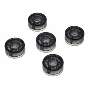 Mooer Guitar Pedal Footswitch Topper 5-Pack, Black - Image 2
