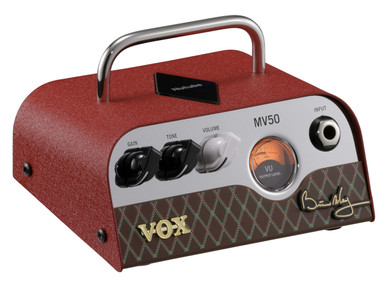 Vox MV50-BM Brian May Edition NuTube Amp Head with Treble Boost in Red - Image 4