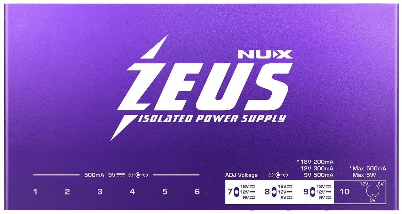 NUX Zeus Guitar Pedal Power Supply - Image 5