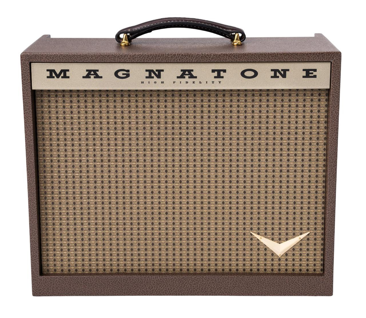 Magnatone Starlite 5w 1x10 Guitar Valve Amp Combo with Reverb in Brown - Image 1