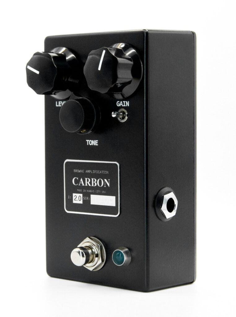 Browne Amplification 'The Carbon' V2 Overdrive Pedal