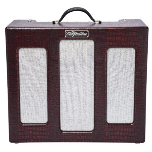 Magnatone Varsity Reverb Guitar Valve Amp Combo in Burgundy