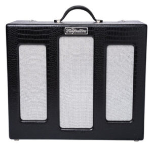 Magnatone Varsity Reverb Guitar Valve Amp Combo in Black - Image 3