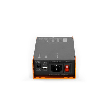 Palmer 12 Output Universal Pedalboard Power Supply with USB