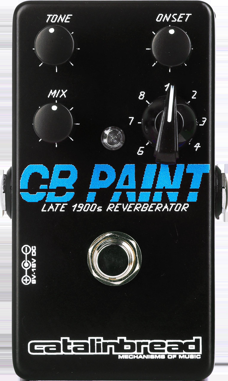 Catalinbread Paint Late 1900s Reverberator Pedal