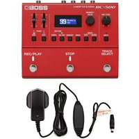 Boss RC-500 Loop Station Dual Track Looper Pedal with Power Supply - Image 5