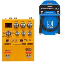 Boss OD-200 Hybrid Drive Pedal with MIDI Connection Cable - Image 5