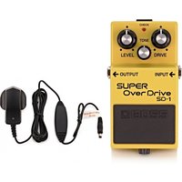 Boss SD-1 Super Overdrive Pedal with Power Supply - Image 4
