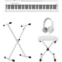 Roland FP-30X Digital Piano with Stand Stool and Headphones White - Image 5