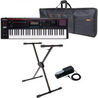 Roland Fantom-06 Synthesizer Keyboard Live Performance Bundle - Image 5