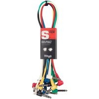 Stagg Stereo Jack Patch Cable 6 Pack - Image 3
