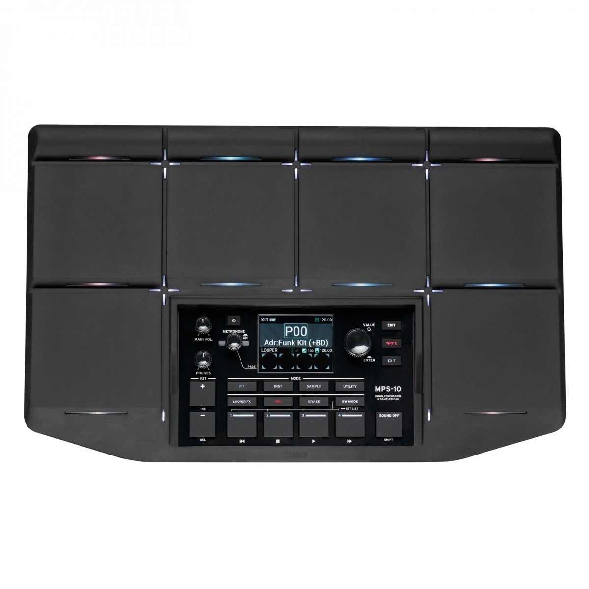 Korg MPS-10 Drum S&ler Pad - Image 1