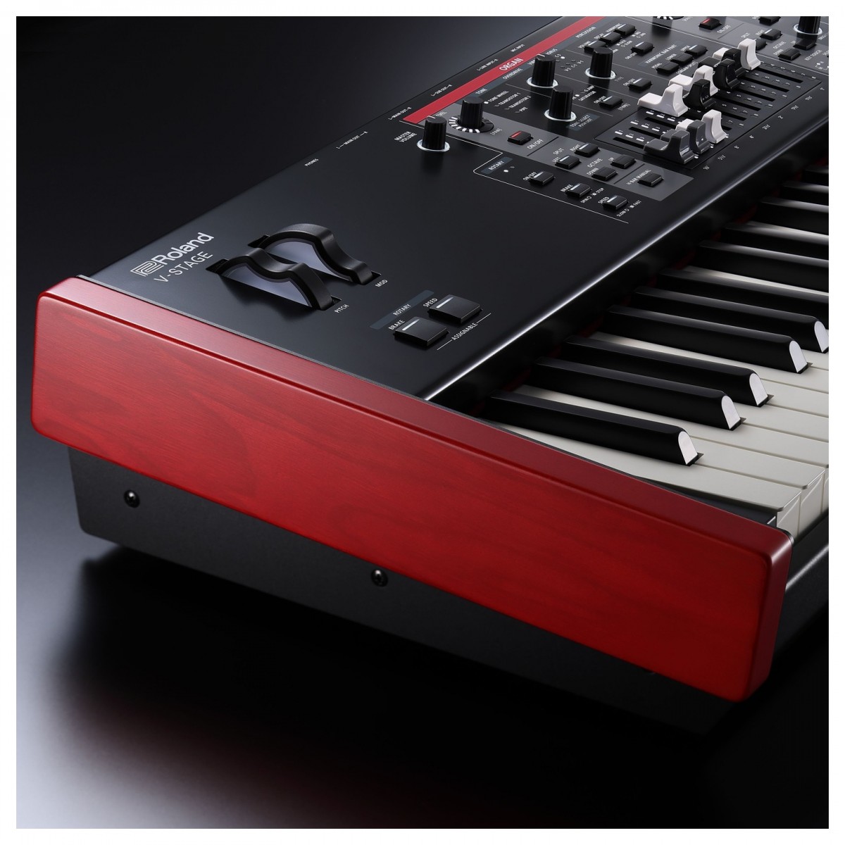 Roland V-Stage 88 Stage Keyboard with X-Frame Stand - Image 4