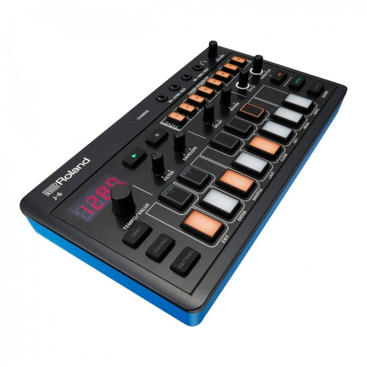 Roland Aira Compact J-6 Chord Synth with Case - Image 3