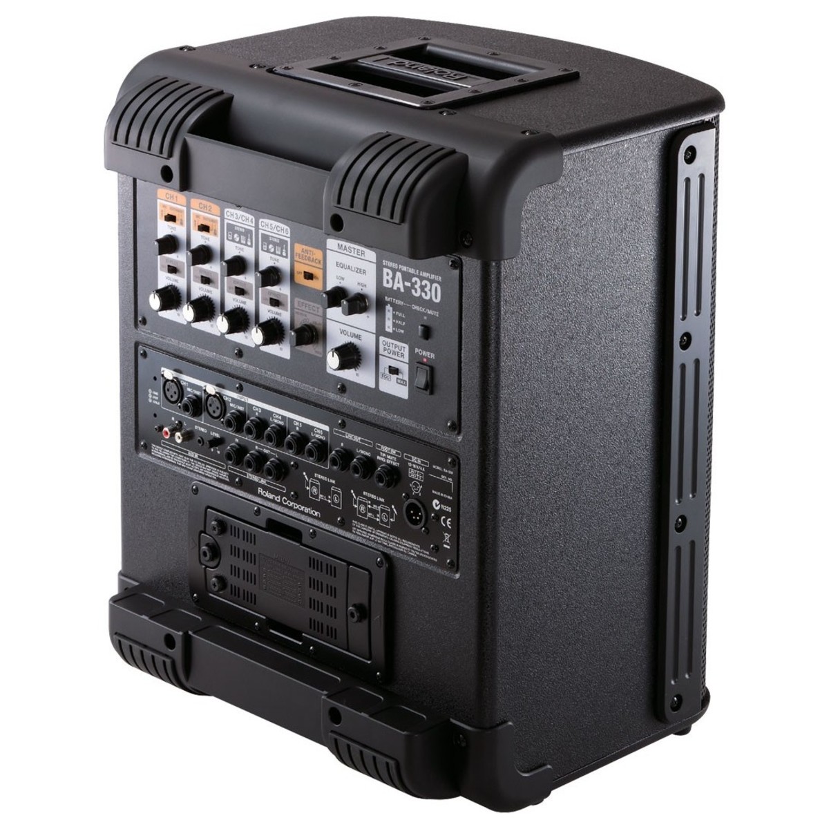 Roland BA-330 Portable Digital 4-Channel Stereo PA System - Image 3