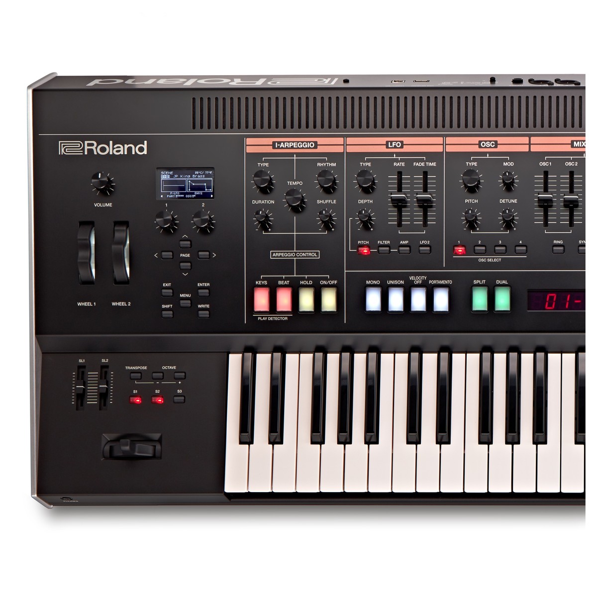 Roland Jupiter-X 61 Key Synthesizer - Image 3
