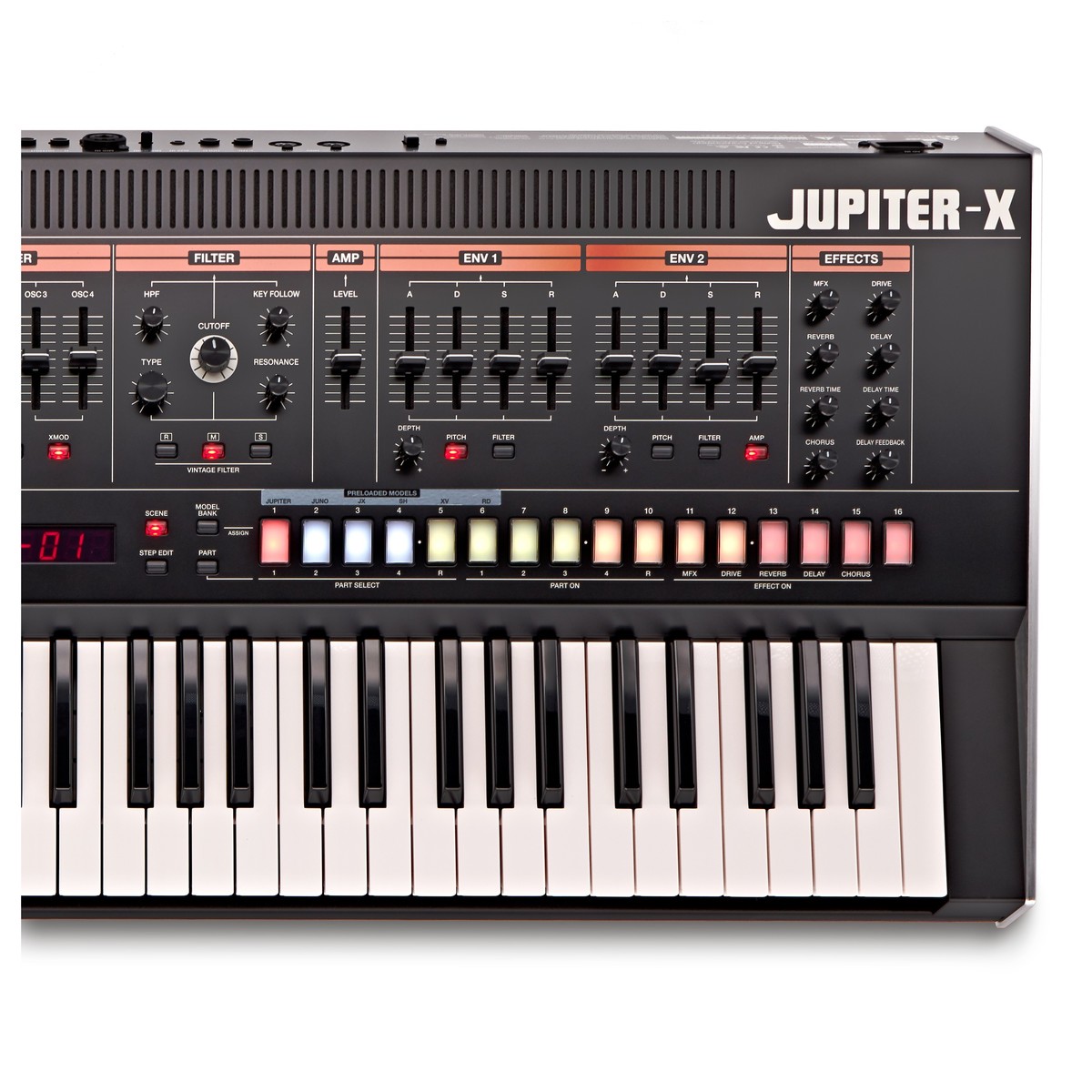 Roland Jupiter-X 61 Key Synthesizer - Image 4