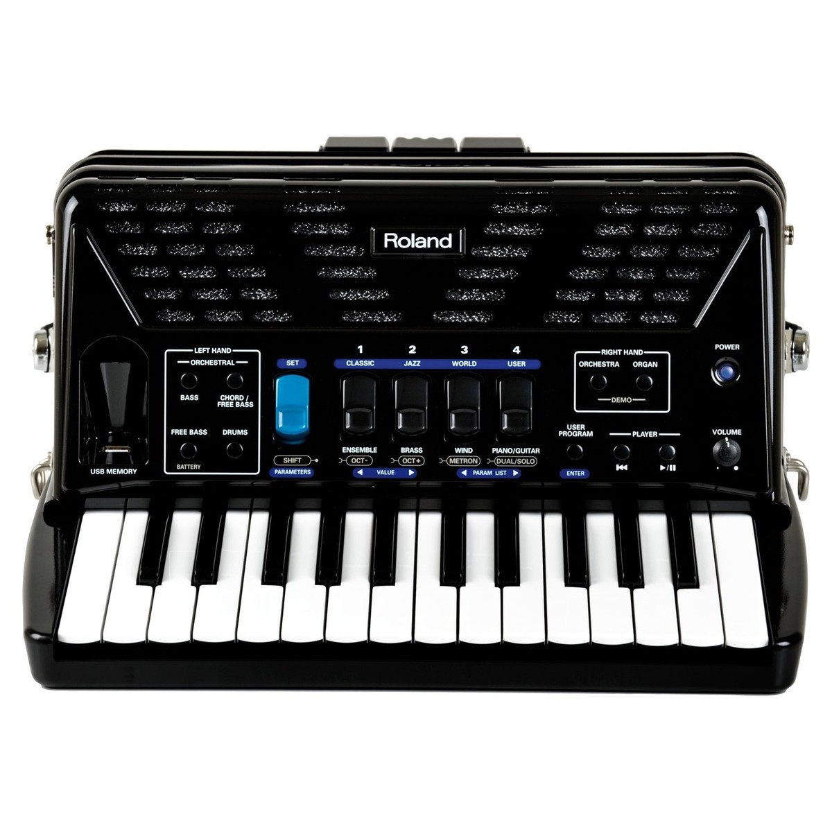 Roland FR-1X Piano-Type V-Accordion Black - Image 3