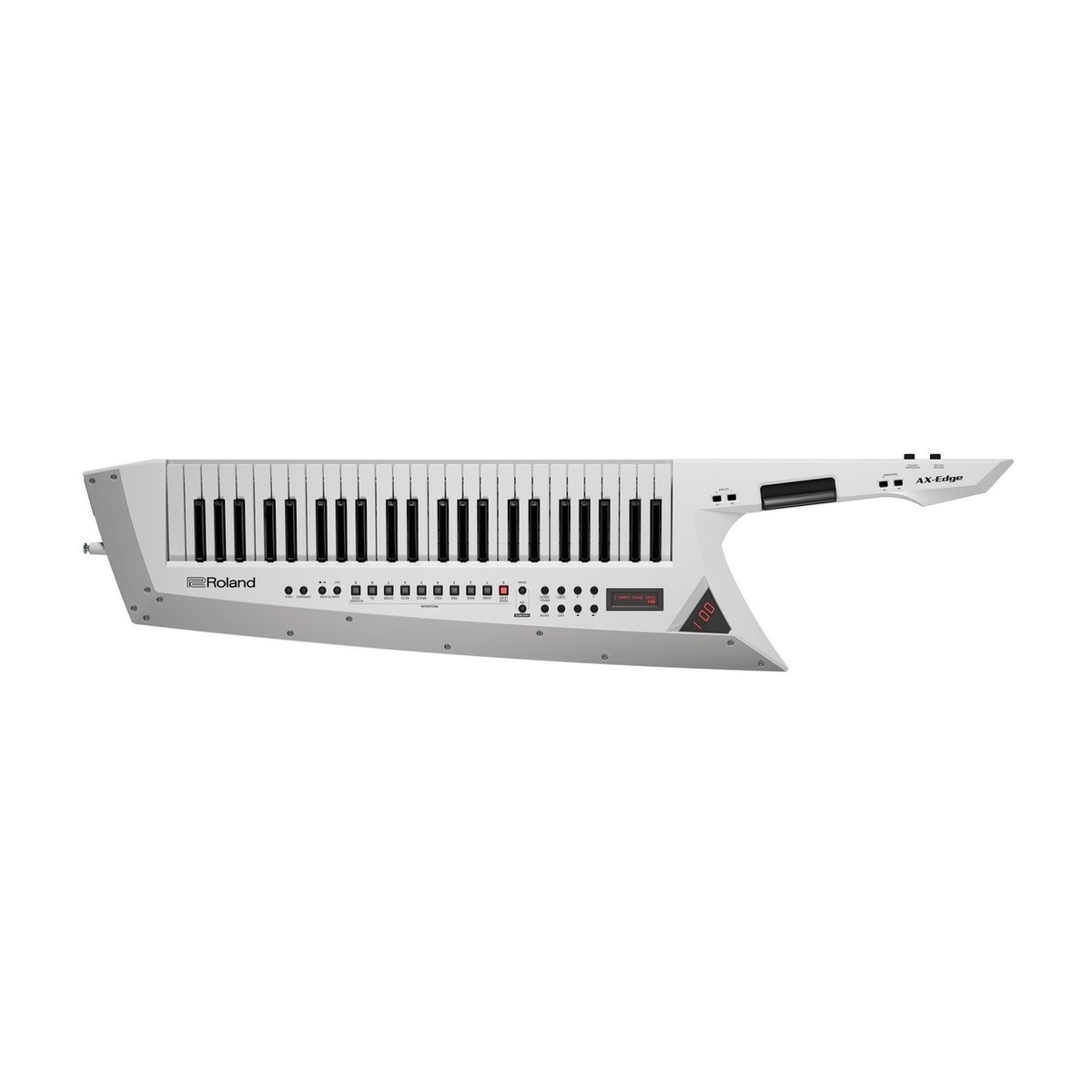 Roland AX-Edge Keytar White with Stand - Image 2