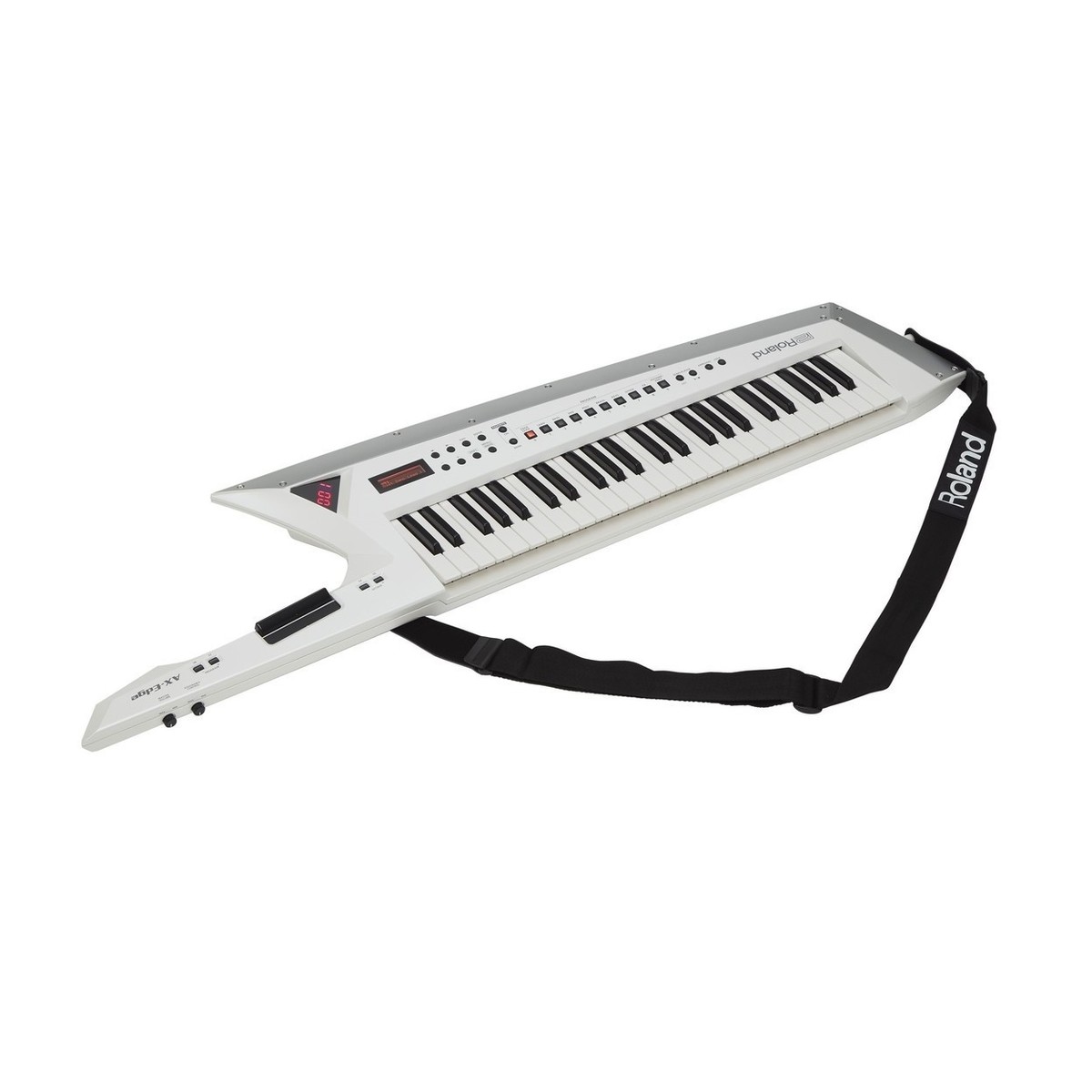 Roland AX-Edge Keytar White with Stand - Image 3