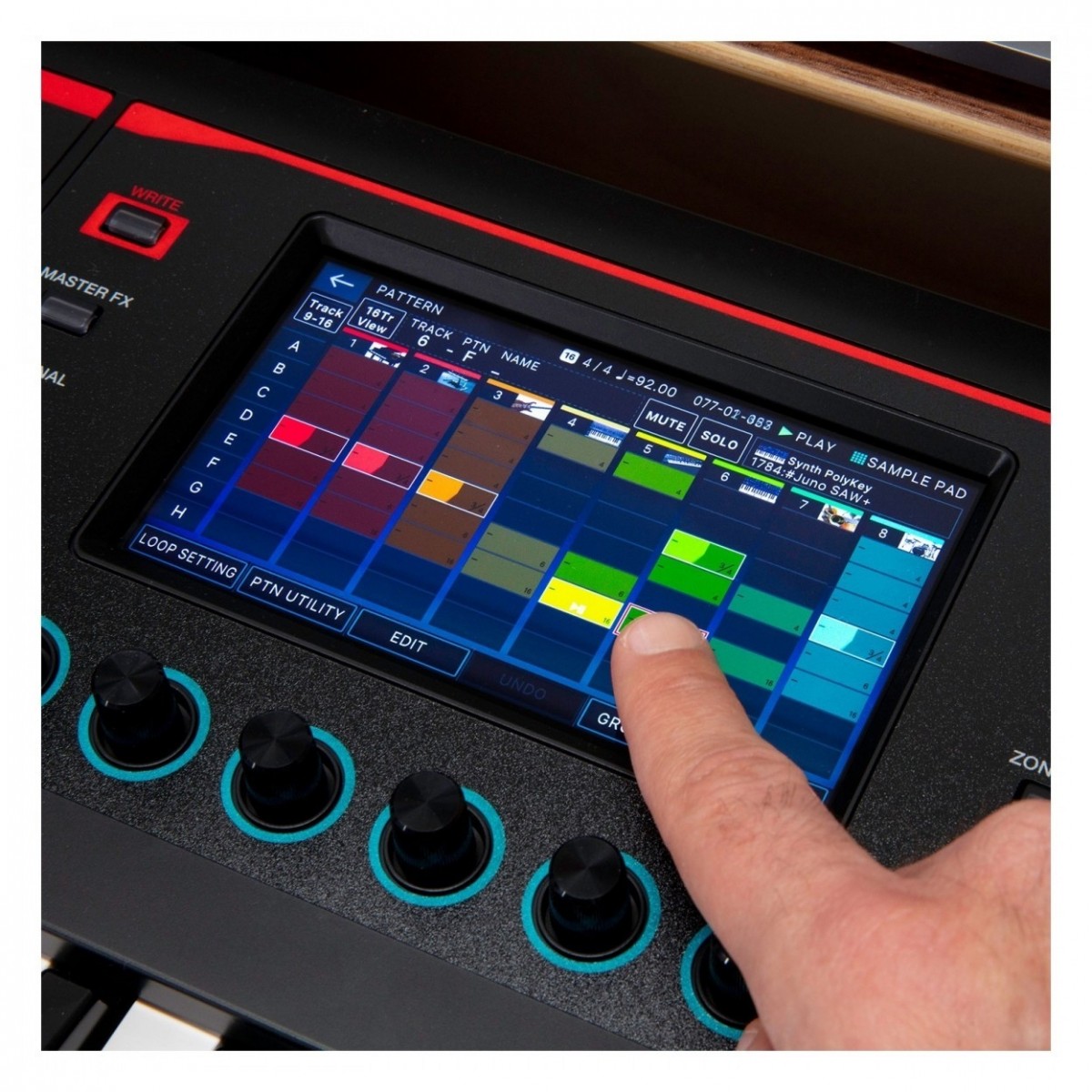 Roland Fantom-06 Synthesizer Keyboard Live Performance Bundle - Image 3