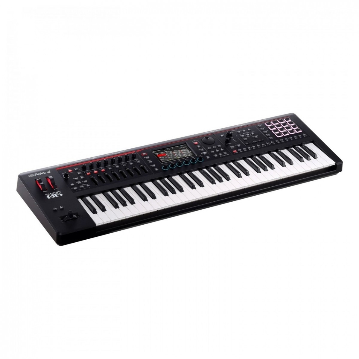 Roland Fantom-06 Synthesizer Keyboard Live Performance Bundle - Image 4